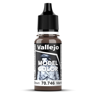 Vallejo 70746 Model Color Chestnut Brown 18ml Acrylic Paint 016